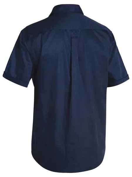 Bisley Closed Front Cotton Drill Shirt - Long Sleeve-(BSC6433)