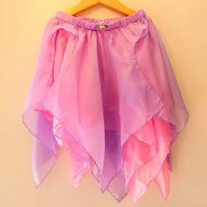 Blossom Reversible Silk Dress-Up Skirt