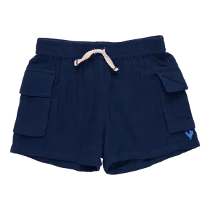 Blue Rooster Boys Pull On Short - Navy