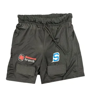 Blue Sports Classic Senior Mesh Jock Shorts