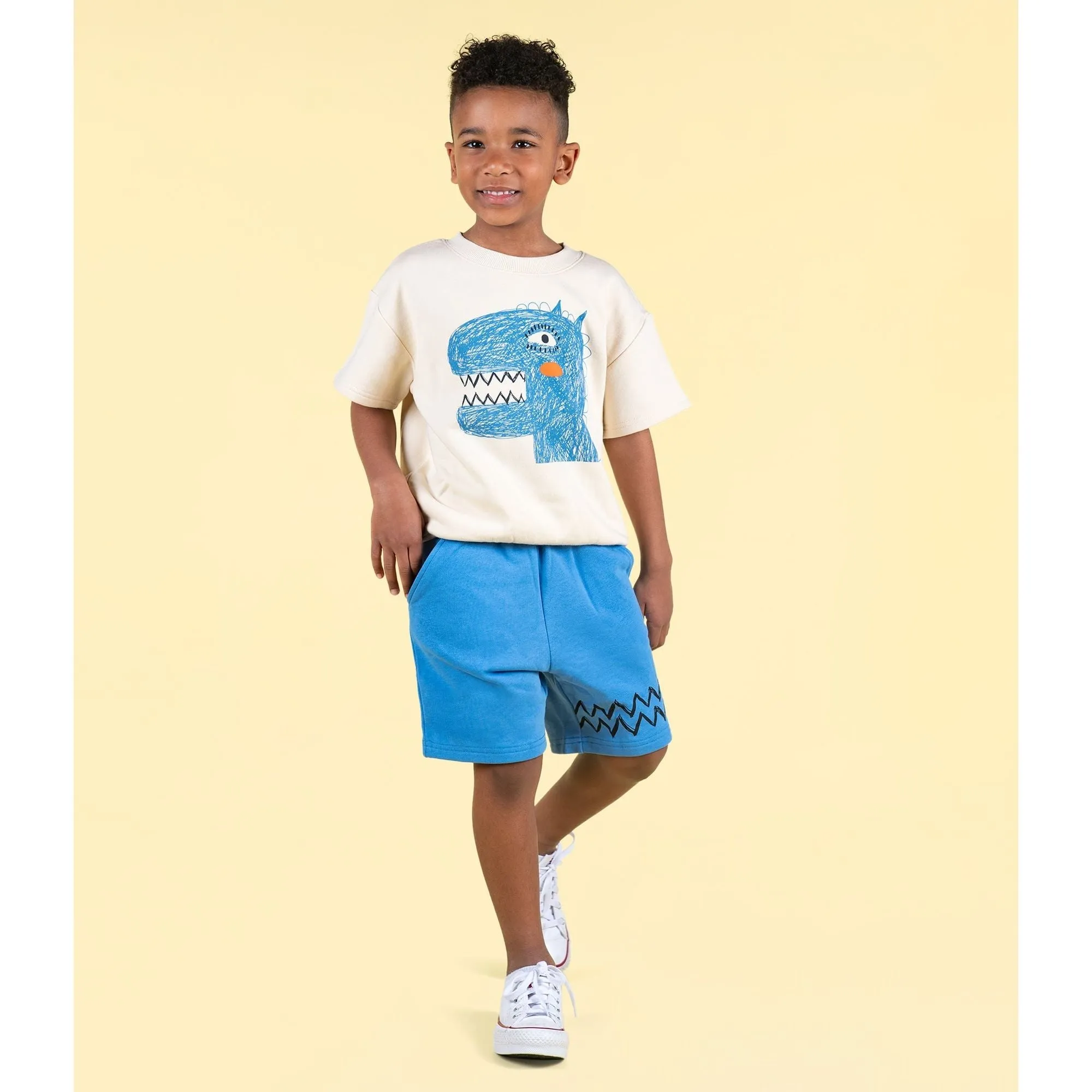 Blue Walk Shorts
