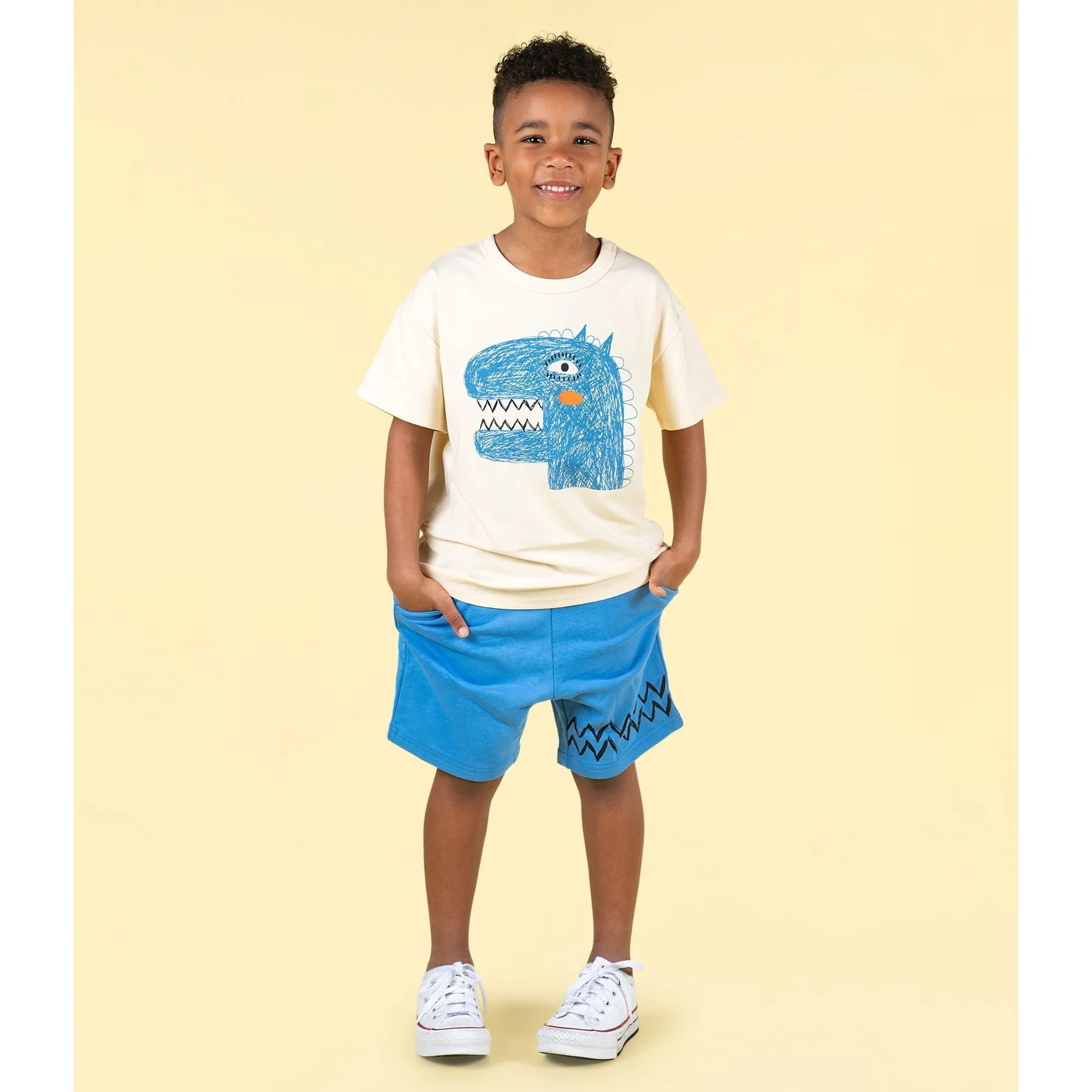 Blue Walk Shorts