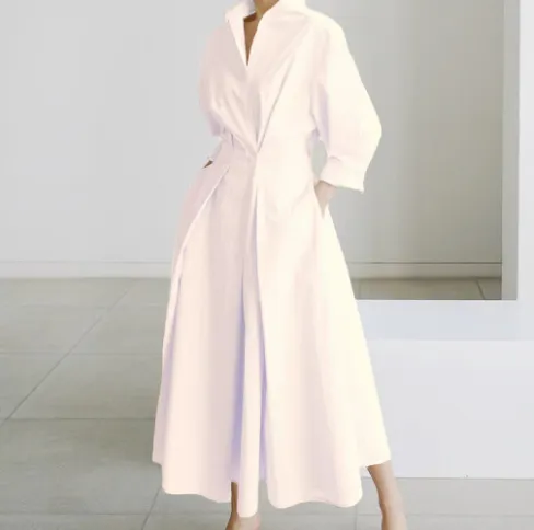 Blythe | Elegant Spring Shirt Dress