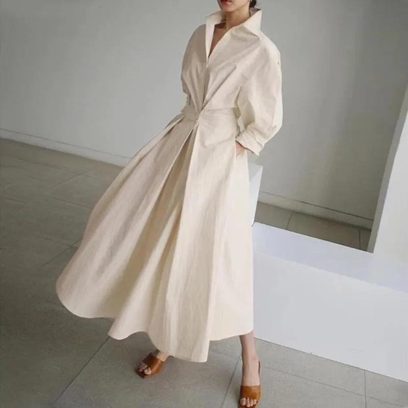 Blythe | Elegant Spring Shirt Dress