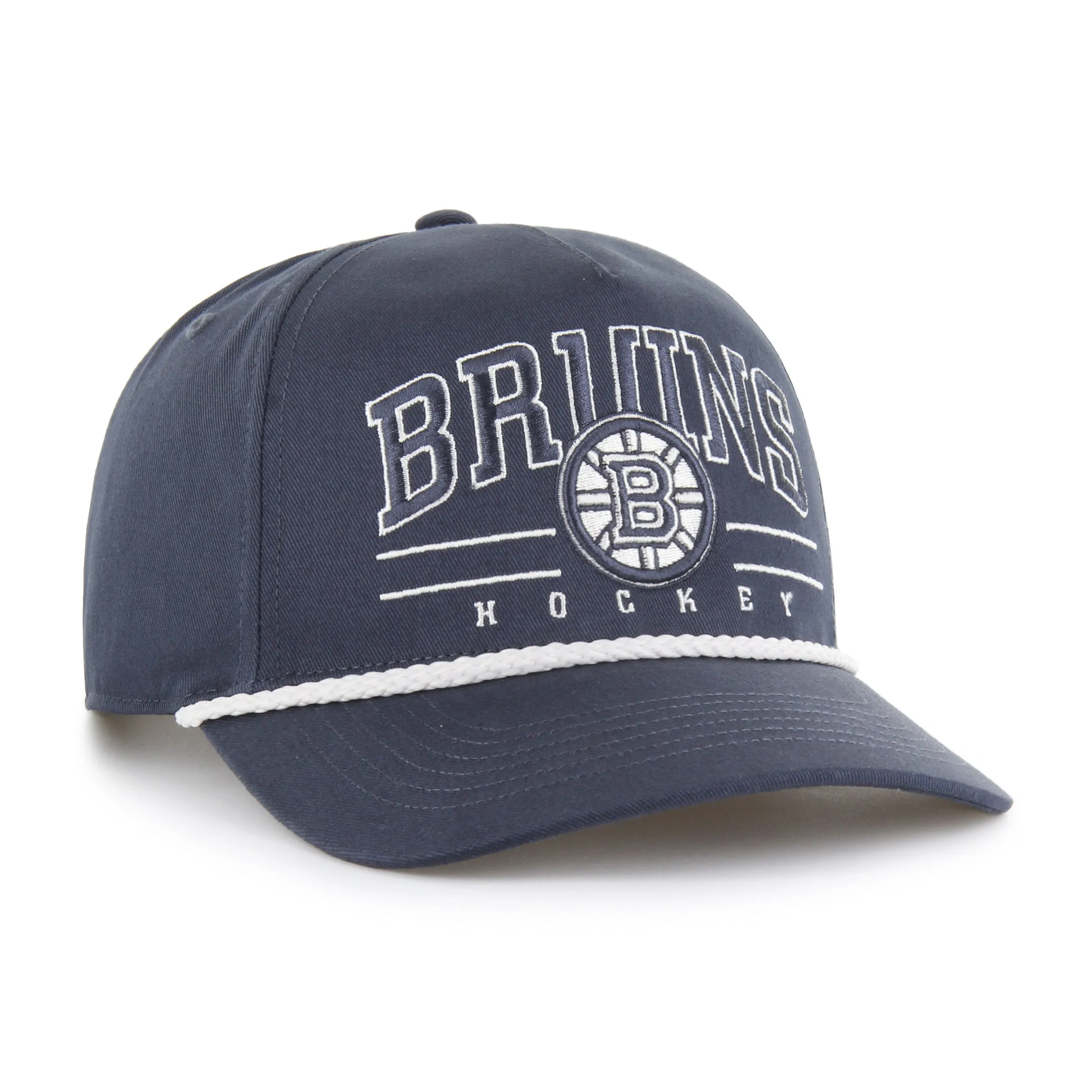 BOSTON BRUINS ROSCOE ROPE TWO TONE '47 HITCH