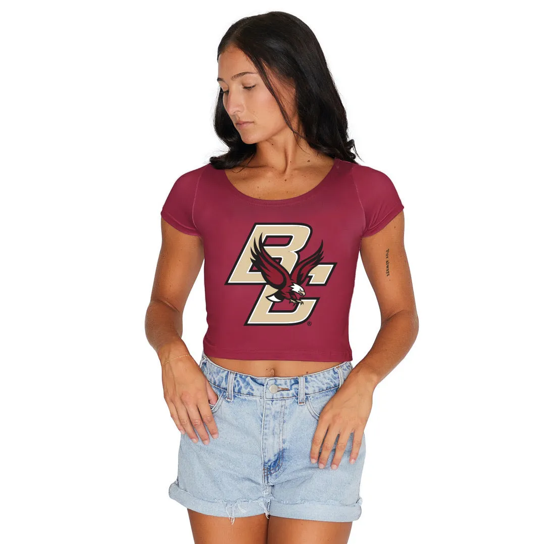 Boston College Maroon Babydoll Tee