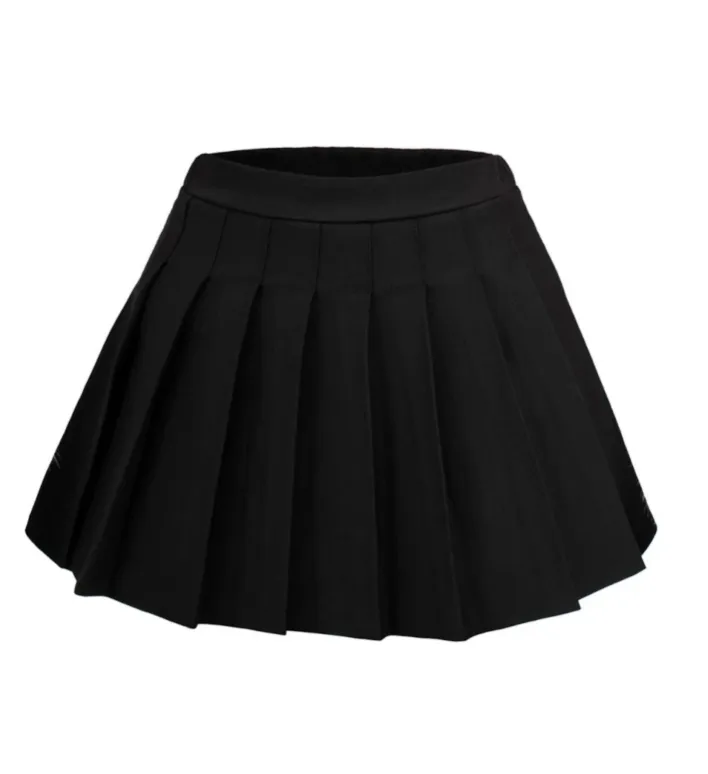 Box Pleated Mini Skort