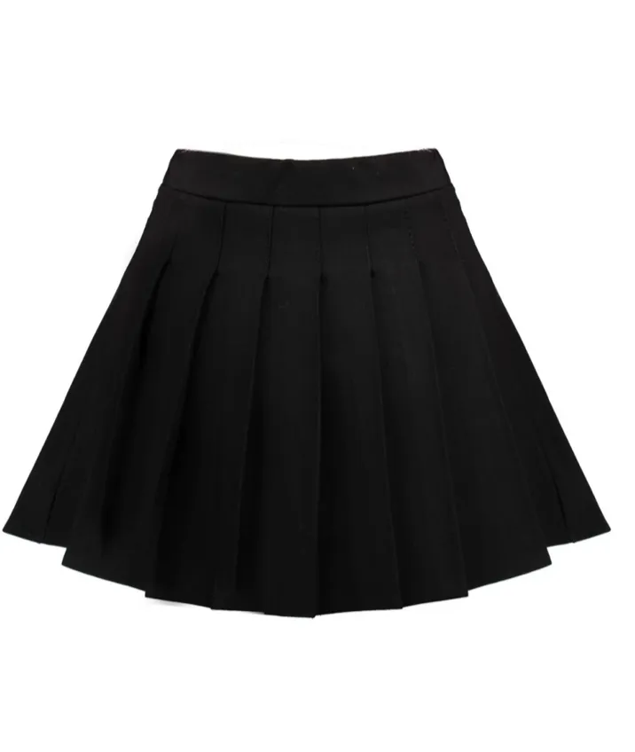 Box Pleated Mini Skort