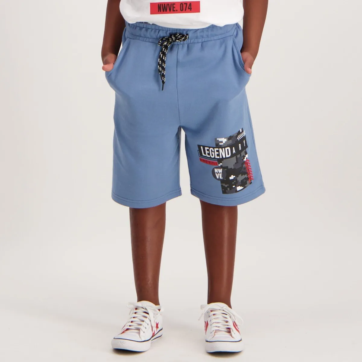 Boys Denim Short - Blue