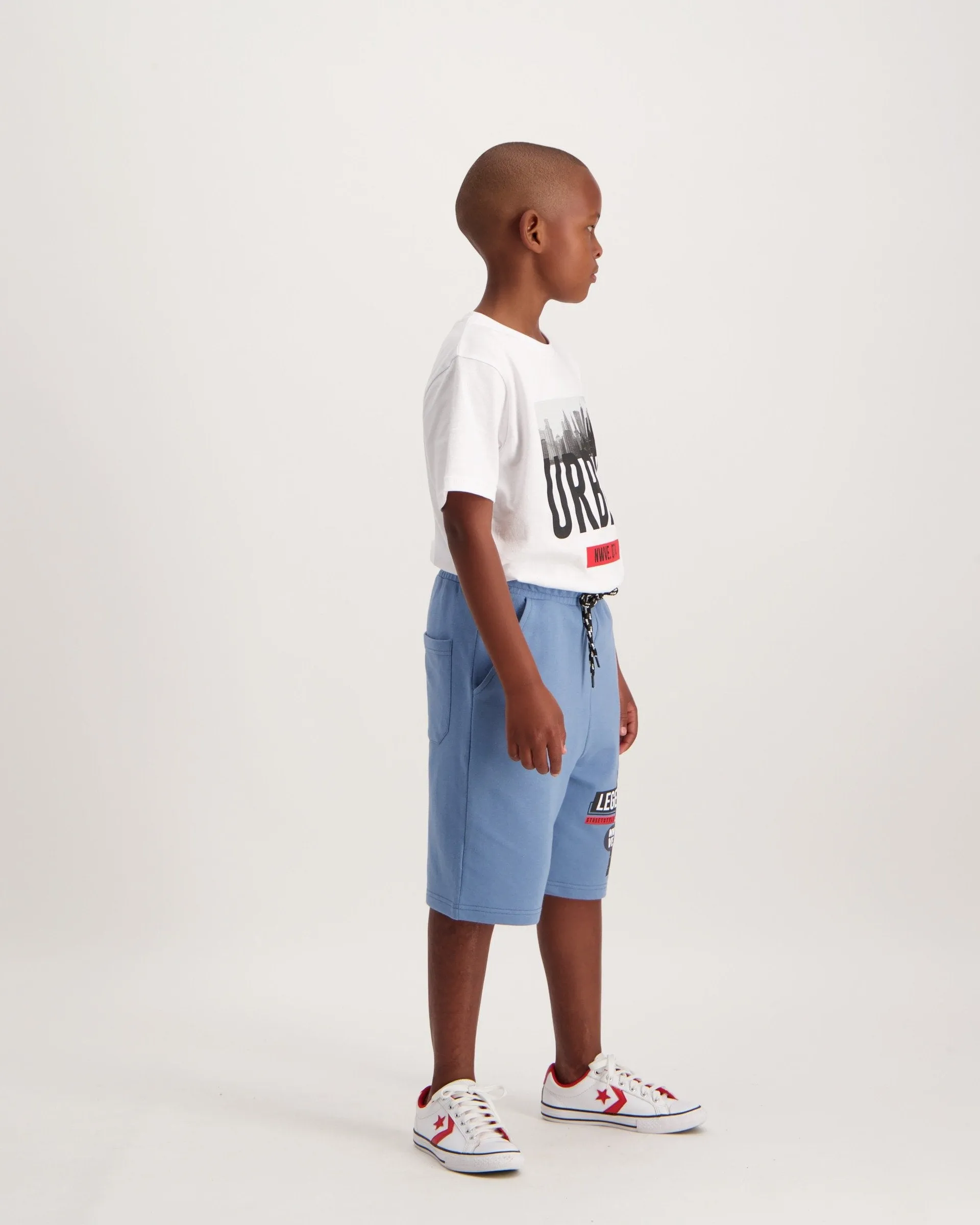 Boys Denim Short - Blue