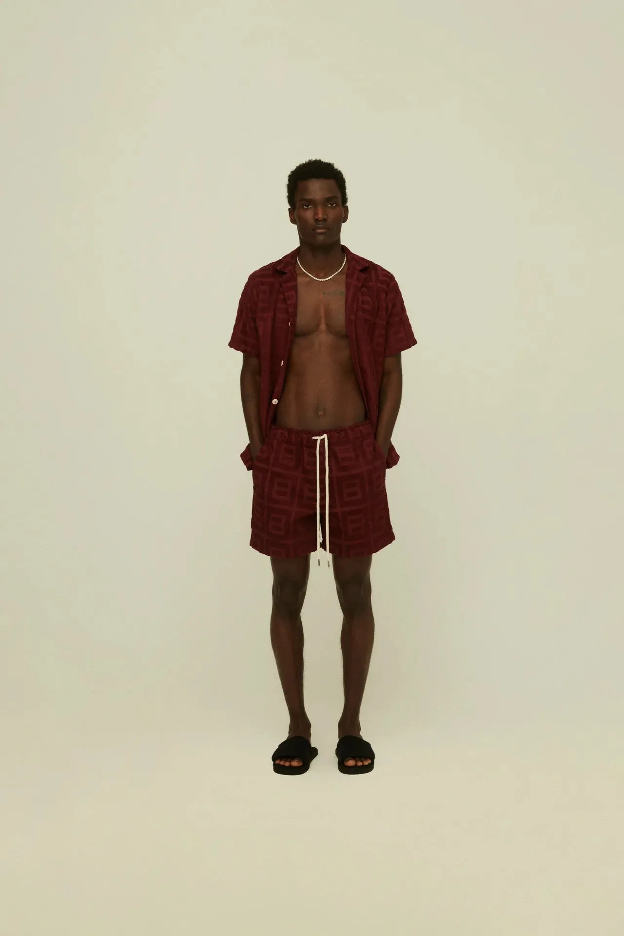 Burgundy Terrace Terry Short