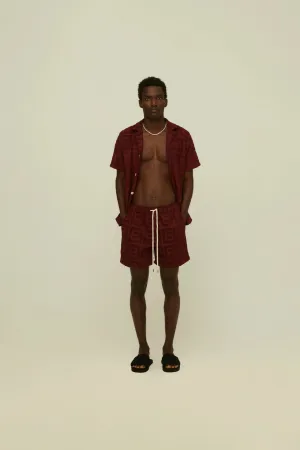 Burgundy Terrace Terry Short