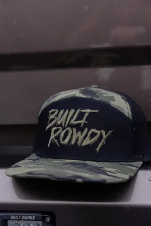 Camo 7 Panel Trucker