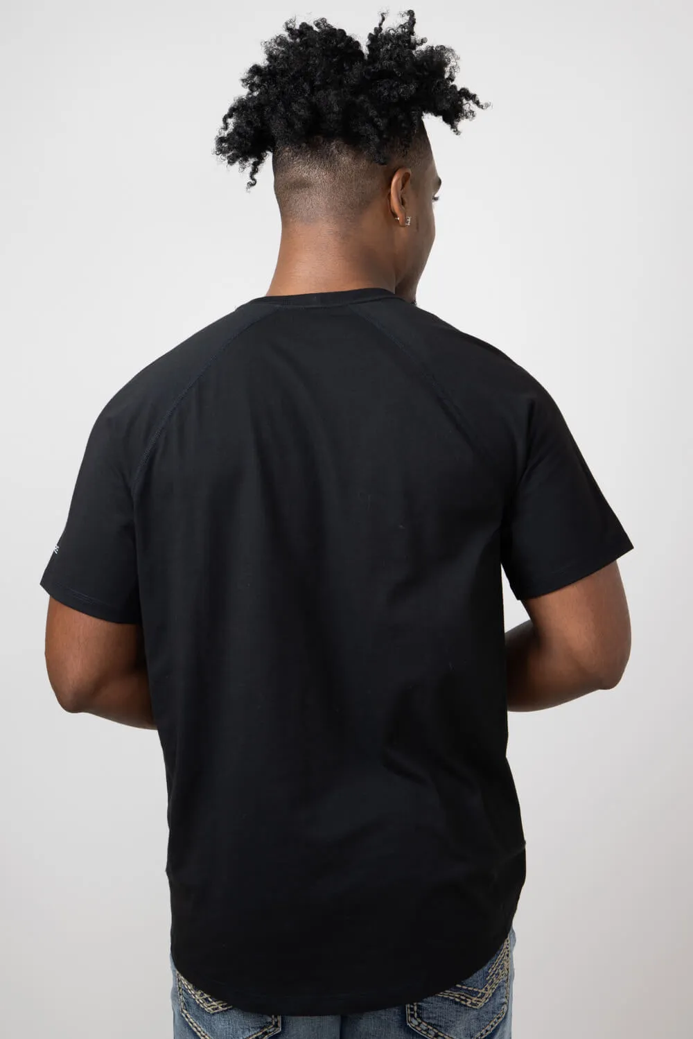 Carhartt Force Relaxed Fit Midweight Pocket T-Shirt for Men in Black | 106652-N04-BLACK