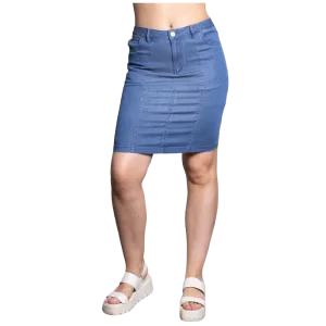 Carreli Denim Skort Blue