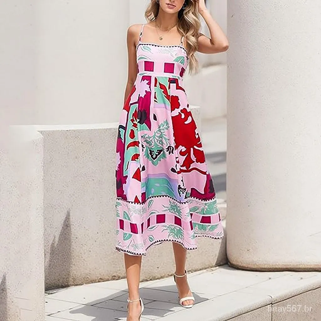 Carrie - Elegant print Mahiclide