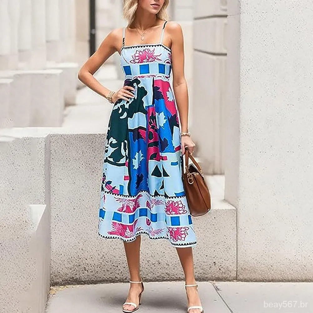 Carrie - Elegant print Mahiclide