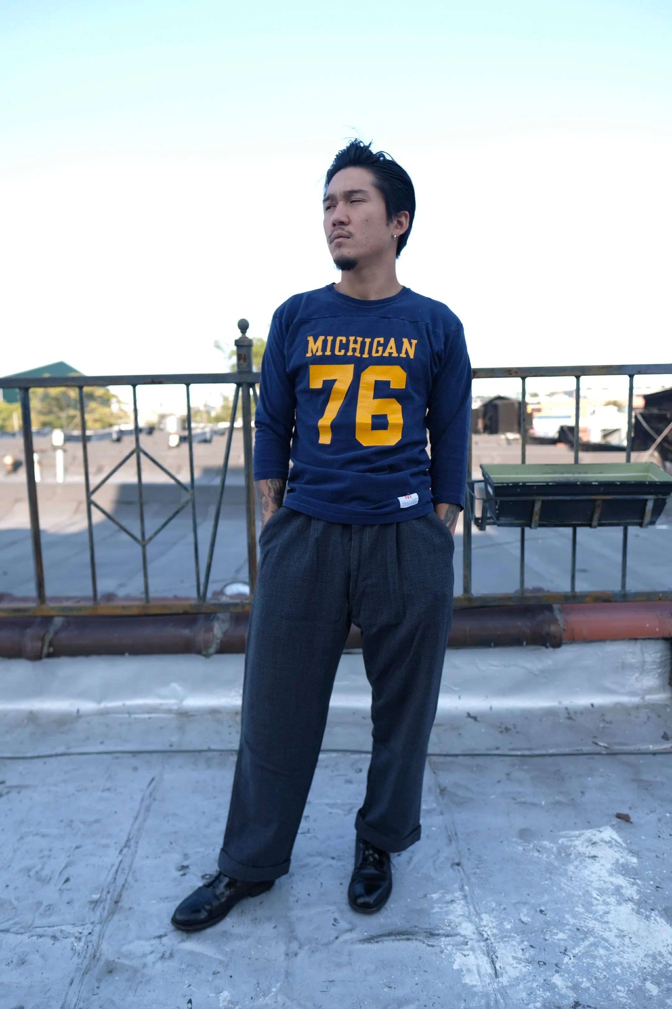 Champion - Michigan University Football Training Tee Shirt