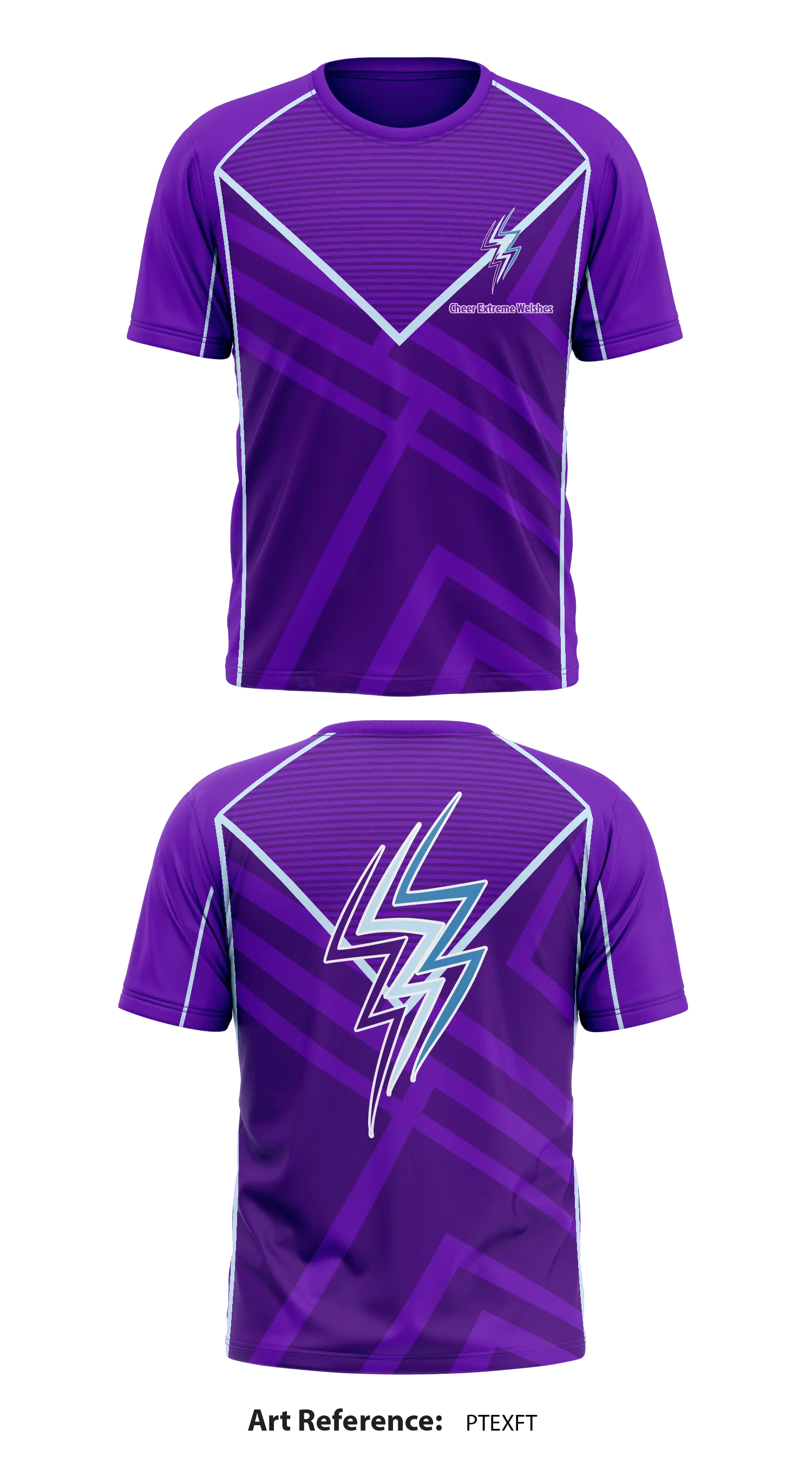 Cheer Extreme Welshes Store 1 Core Men's SS Performance Tee - PtexFT