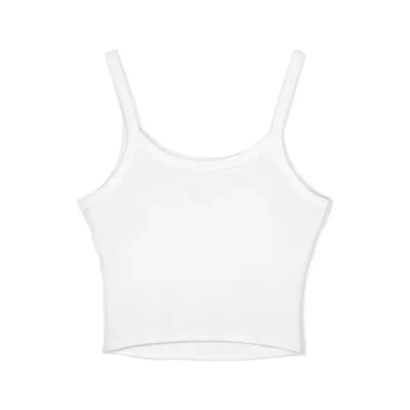 Chic Spaghetti Strap Tank with Ring Spun Cotton