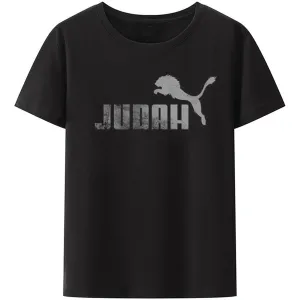 Christianartbag Funny T-Shirt, Judad And Lion, Christ Wing Shirt, Christian humor, Funny religious shirts, Unisex T-shirt.