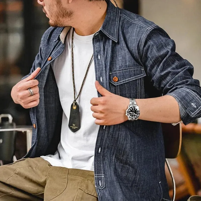 Christopher Mosley Long-Sleeved Denim Shirt