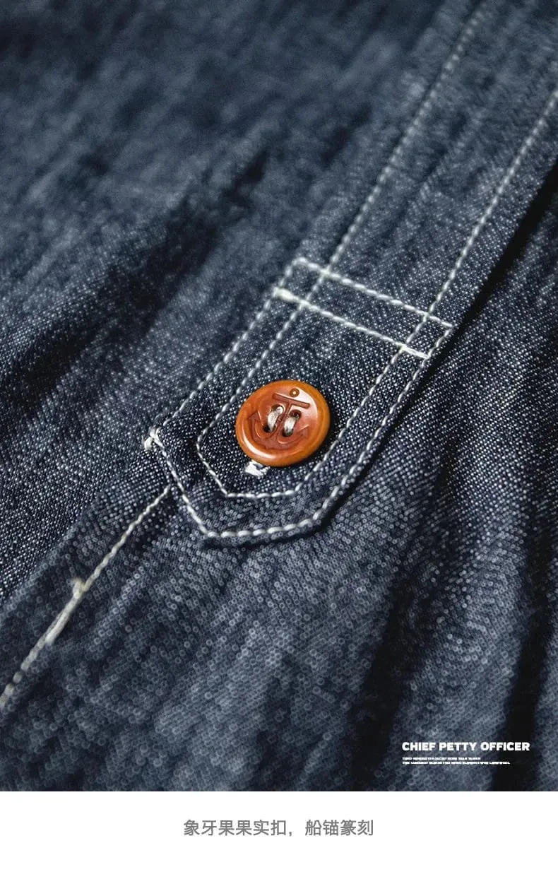 Christopher Mosley Long-Sleeved Denim Shirt