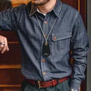 Christopher Mosley Long-Sleeved Denim Shirt