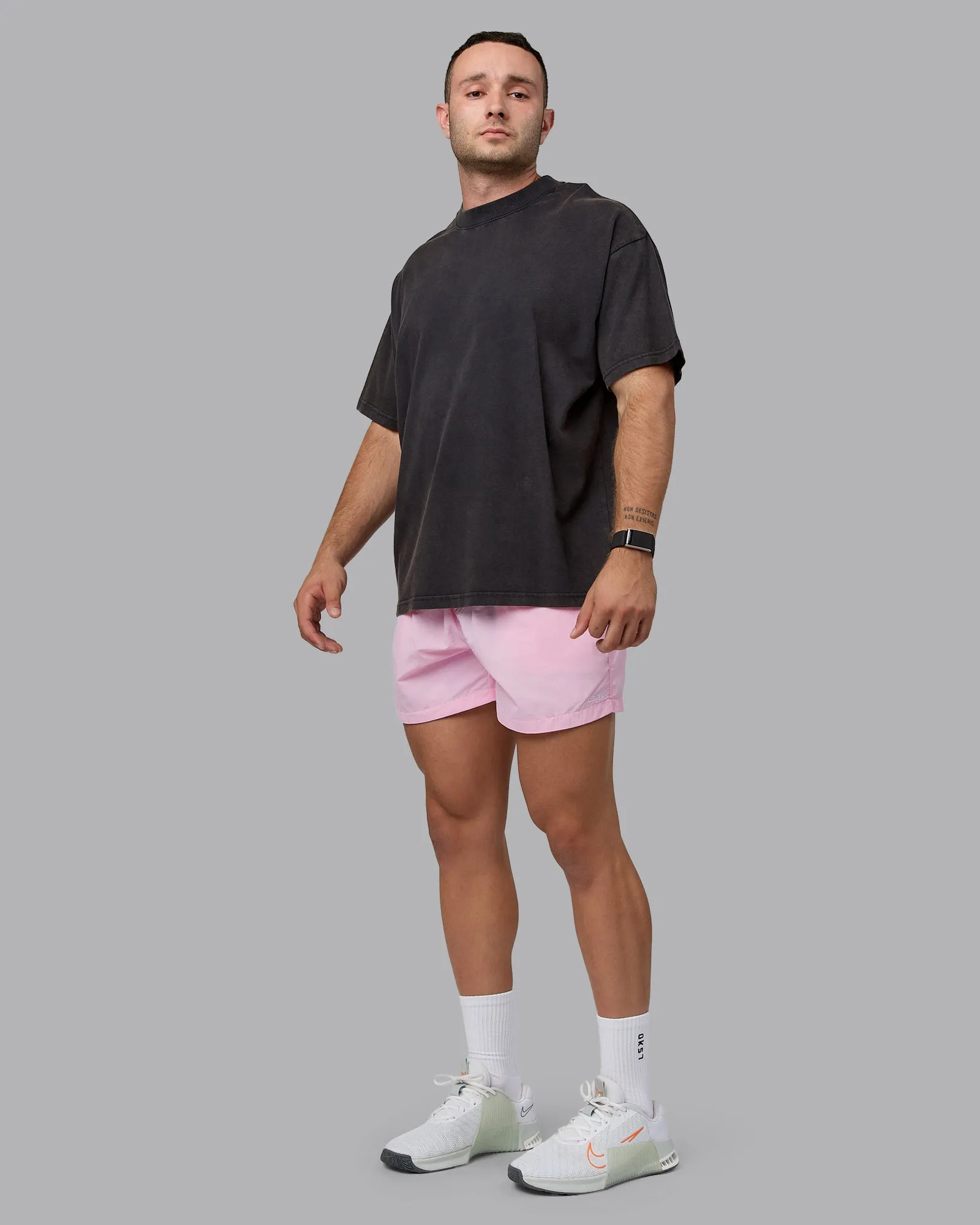 Classic 5" Shorts - Pale Pink