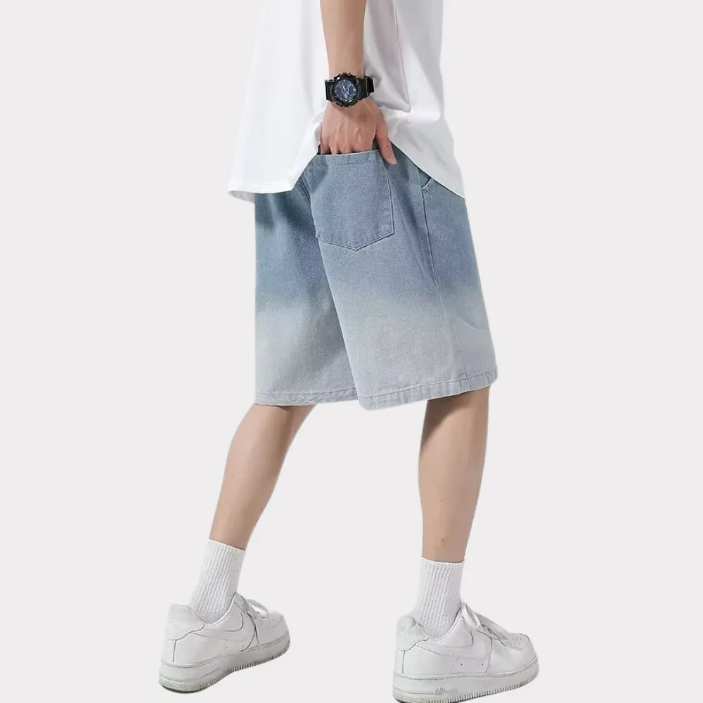 Classic Gradient Drawstring Shorts