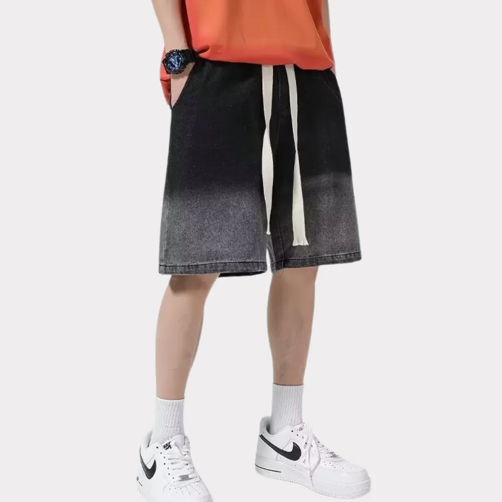 Classic Gradient Drawstring Shorts