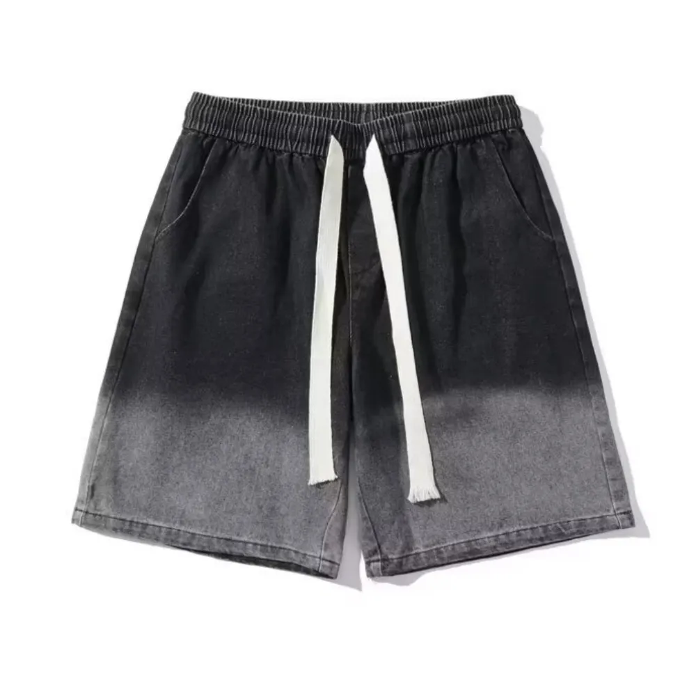 Classic Gradient Drawstring Shorts
