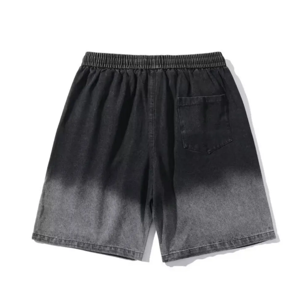 Classic Gradient Drawstring Shorts