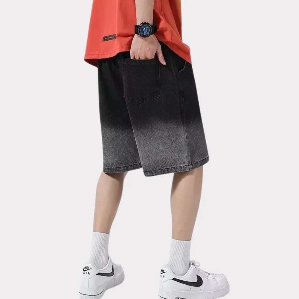 Classic Gradient Drawstring Shorts