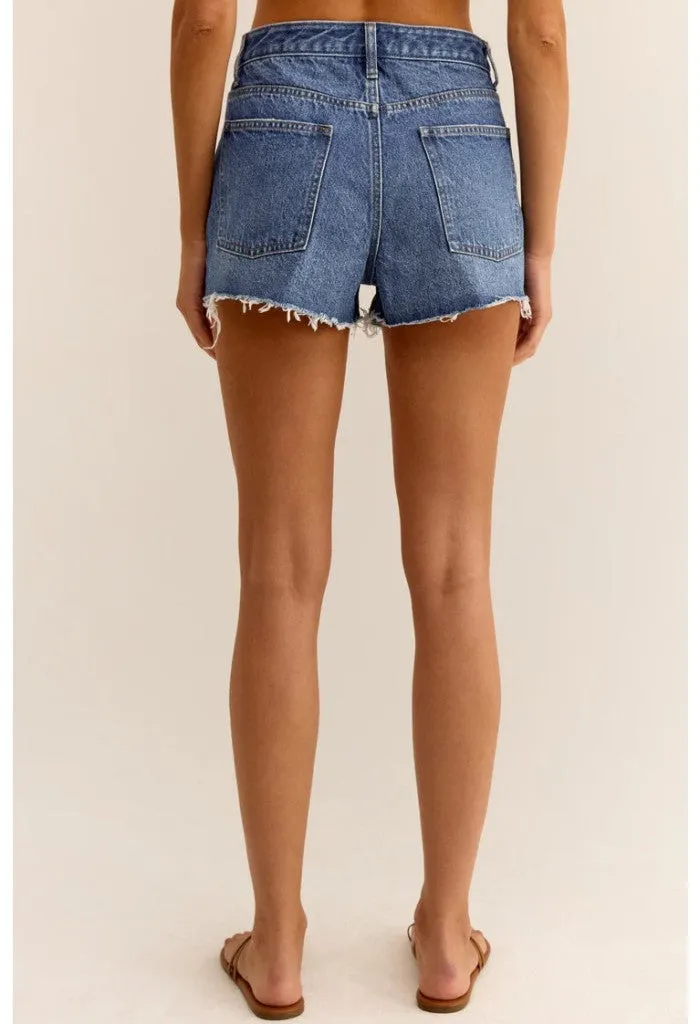 Classic Hi-Rise Denim Short-Vintage Indigo