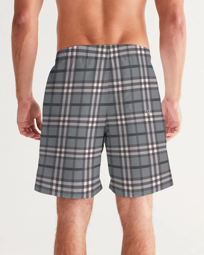 Classical Plaid Masculine Swim Trunk