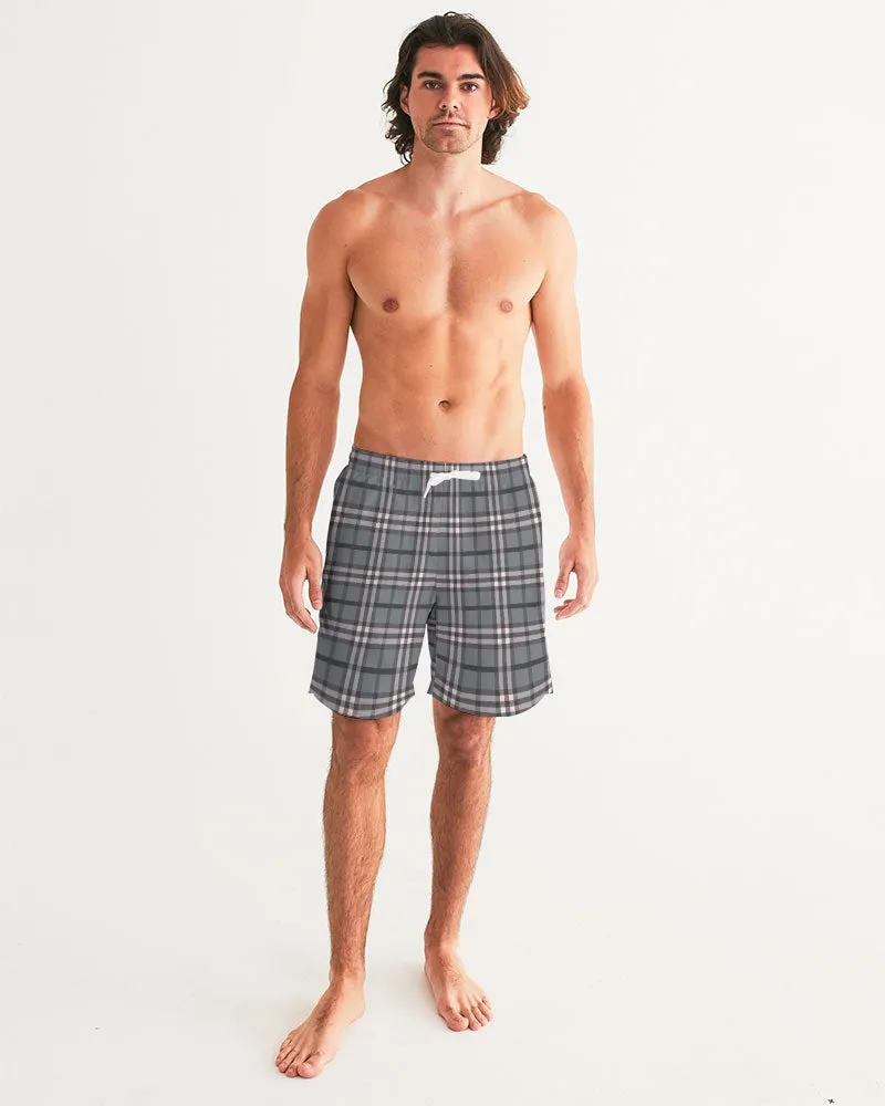Classical Plaid Masculine Swim Trunk
