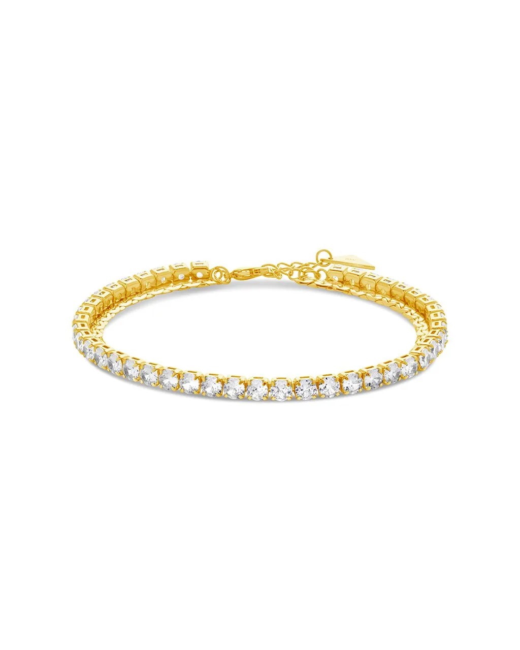 Clea CZ & Layered Chain Bracelet