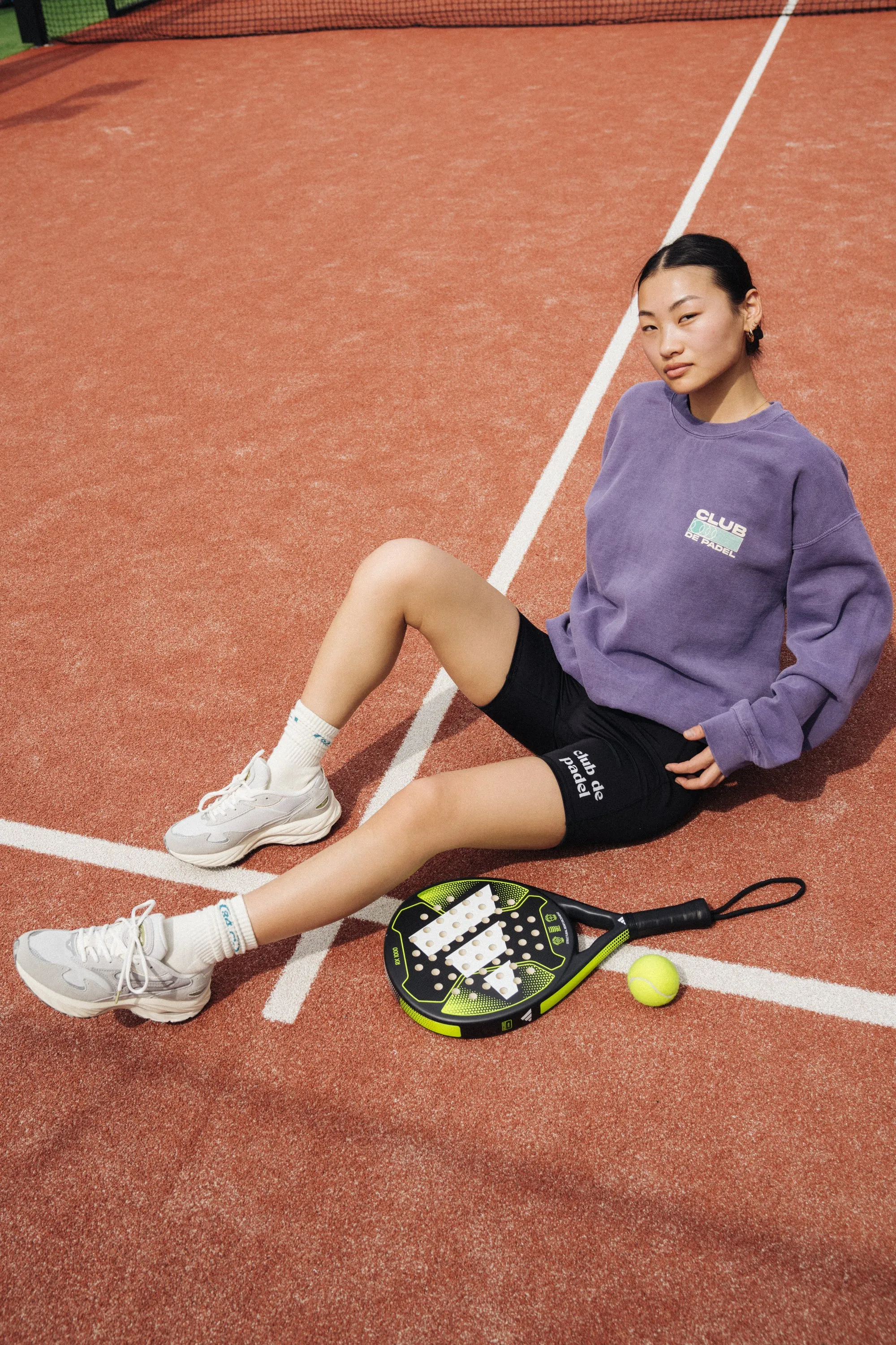 Club de Padel Logo WMNS Tech Shorts - Black