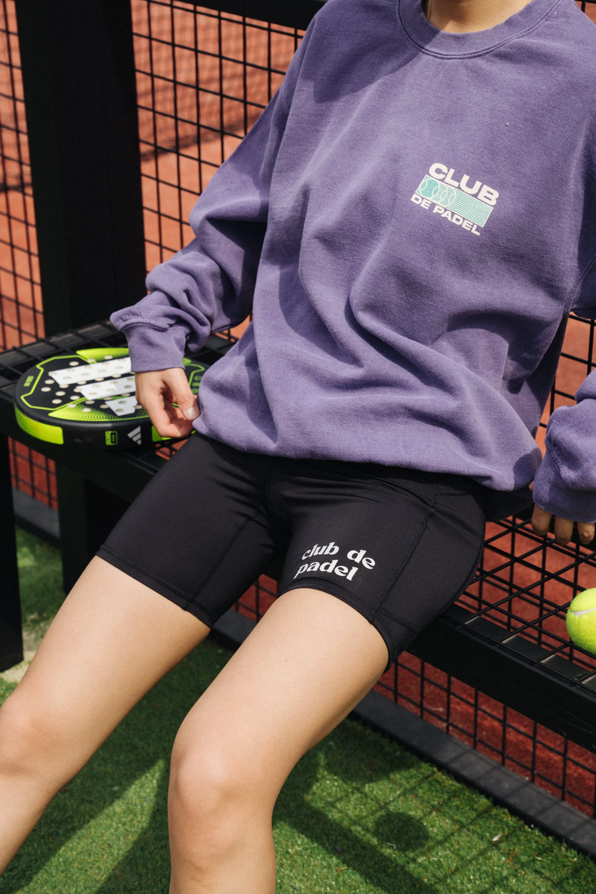 Club de Padel Logo WMNS Tech Shorts - Black