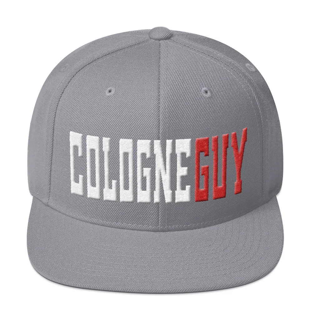 Cologne Guy Snap Back Hat