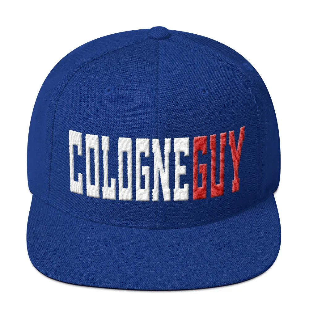Cologne Guy Snap Back Hat