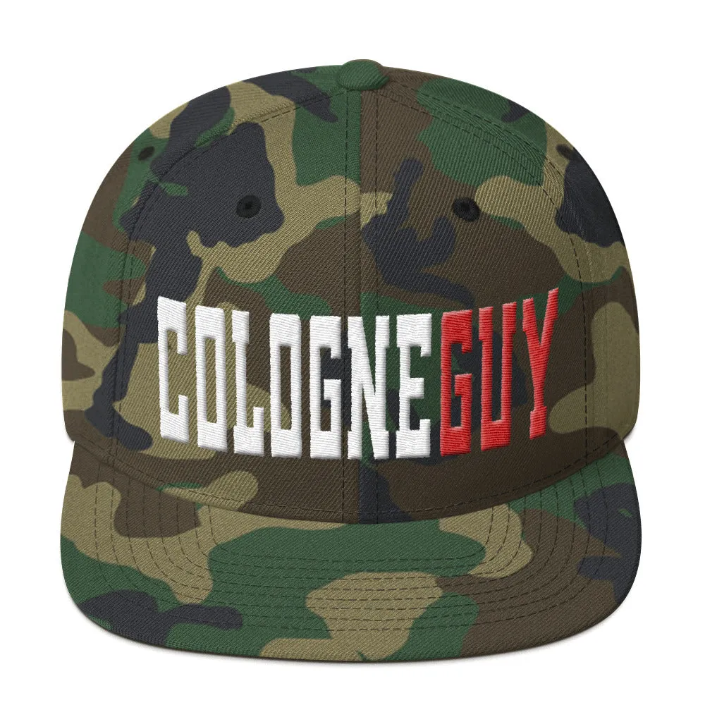 Cologne Guy Snap Back Hat