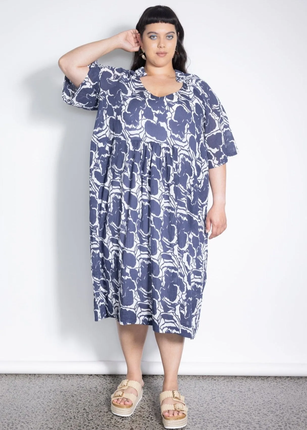 Constant Dress - Ginkgo Print