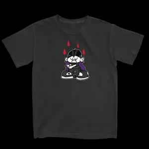 COOL BOY DRACULA SHIRT - BLACK