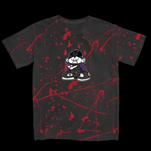 COOL BOY DRACULA SHIRT - BLOOD SPLATTER