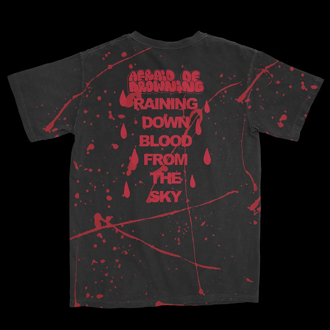 COOL BOY DRACULA SHIRT - BLOOD SPLATTER
