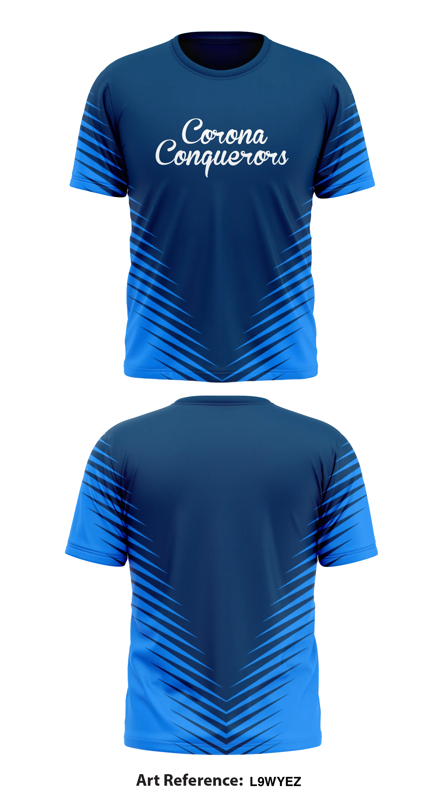 Corona conquerors Store 1 Core Men's SS Performance Tee - L9WYeZ