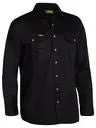 COTTON DRILL SHIRT - Long Sleeve | Look Good | Hard Wearing