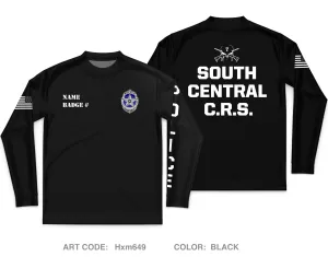 CUSTOM Dallas PD Store 1 Core Men's LS Performance Tee - Hxm649